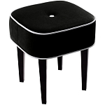 Квадратный мягкий пуф на черных ножках Winton Pouf Square варинант исполнения - 5 | Loft Concept в Кирове