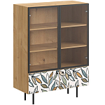 Витрина с изображением на дверцах Elise Cupboard варинант исполнения - 8 | Loft Concept в Кирове