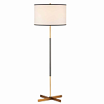 Торшер с тканевым абажуром в форме цилиндра Pinwheel Shape Base варинант исполнения - 1 | Loft Concept в Кирове