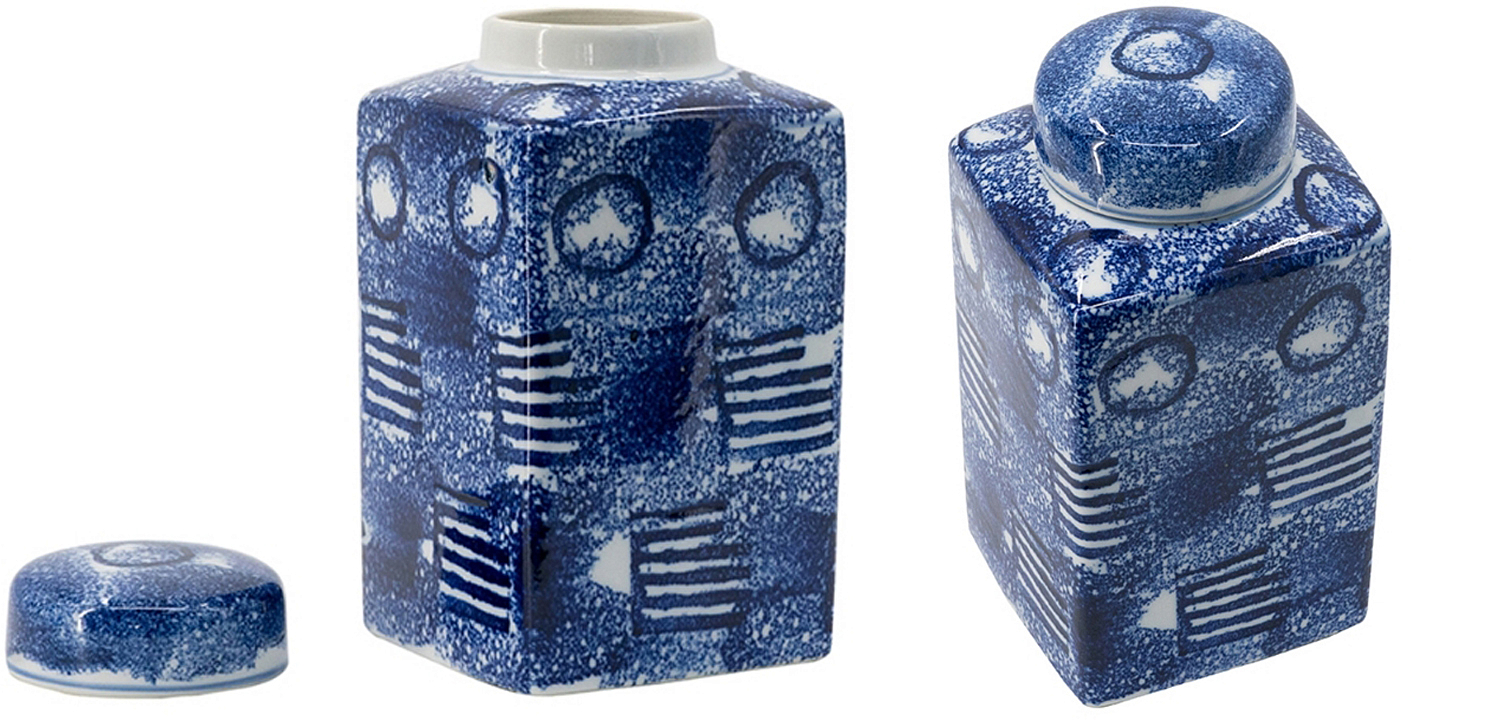 Ваза с крышкой Abstraction Vase square - Loft-Concept в Кирове