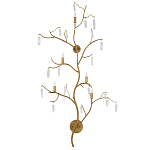 Бра с каркасом в виде веток усыпанных кристаллами Branches with Crystals варинант исполнения - 3 | Loft Concept в Кирове