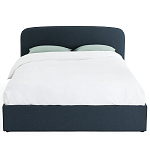 Двуспальная кровать с подъемным механизмом Mathise Bed Deep Blue варинант исполнения - 3 | Loft Concept в Кирове