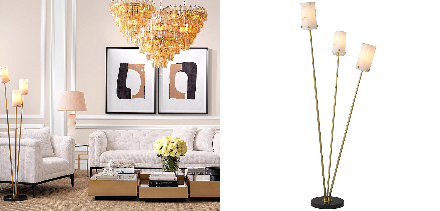Торшер Eichholtz Floor Lamp Rodolpho - Loft-Concept в Кирове