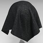 Мебельная ткань Шенилл черный цвет 138 см T4-35 варинант исполнения - 8 | Loft Concept в Кирове