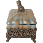 Фарфоровая шкатулка Puppy варинант исполнения - 2 | Loft Concept в Кирове