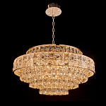 Люстра хрустальная в неоклассическом стиле на золотистом каркасе Majesty варинант исполнения - 7 | Loft Concept в Кирове