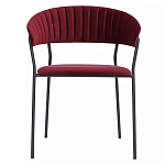 Стул мягкий с бархатистой велюровой спинкой и сиденьем Wine Chair варинант исполнения - 1 | Loft Concept в Кирове