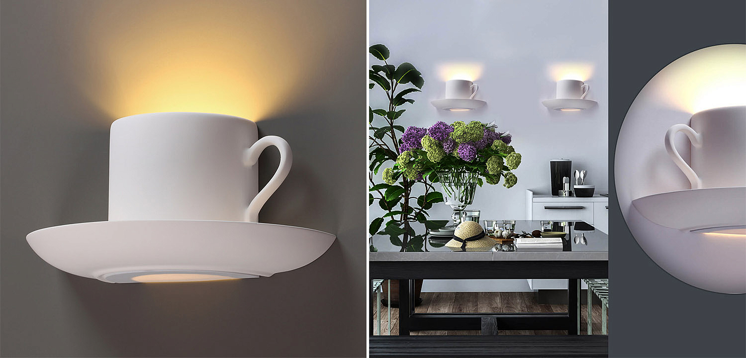 Бра Plaster Cup Wall lamp - Loft-Concept в Кирове