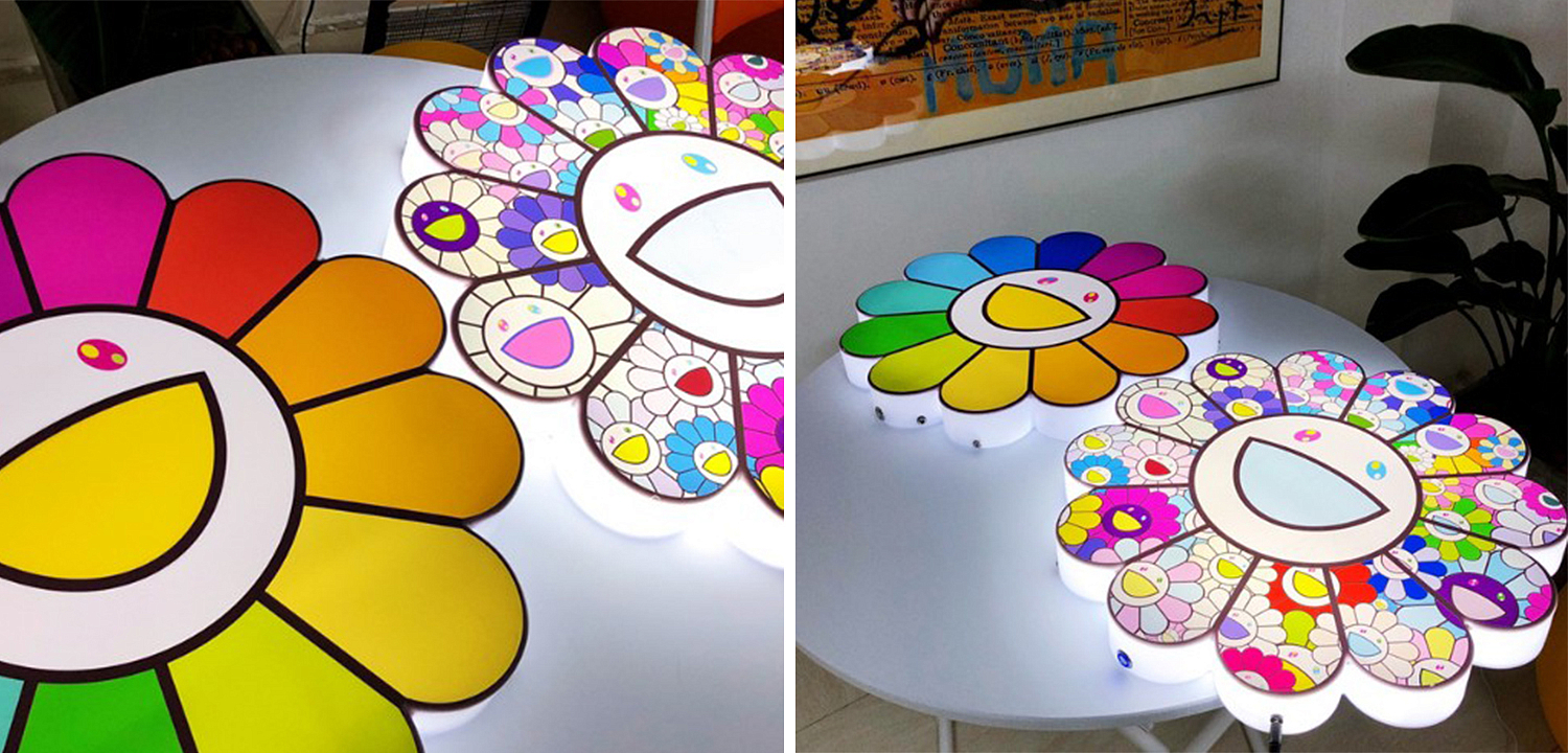 Светильник разноцветный подсолнух Takashi Murakami 2 Светильник разноцветный подсолнух Takashi Murakami 2 - Loft-Concept в Кирове