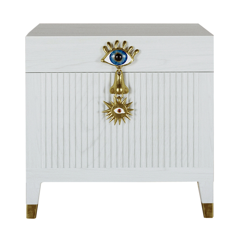 Сундук Eye Elsa Dreams White Белый Золотой в Кирове | Loft Concept 