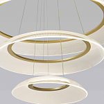 Люстра подвесная с 3-мя кольцевыми светодиодными лампами Catcher варинант исполнения - 3 | Loft Concept в Кирове