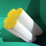 Настольная дизайнерская лампа Poltronova Passiflora Yellow Table Lamp варинант исполнения - 6 | Loft Concept в Кирове