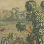 Обои ручная роспись Le Brésil Brume варинант исполнения - 1 | Loft Concept в Кирове