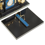 Настольный письменный набор из лазурита с декором в виде льва Golden Lion варинант исполнения - 3 | Loft Concept в Кирове