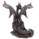 Декоративная статуэтка Дракон Dragon Brown Statuette варинант исполнения - 2 | Loft Concept в Кирове