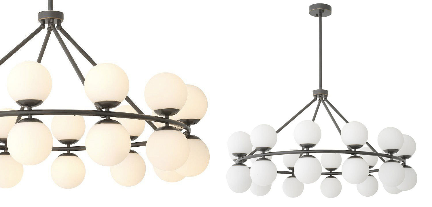 Люстра Eichholtz Chandelier Hutchinson Bronze Люстра Eichholtz Chandelier Hutchinson Bronze - Loft-Concept в Кирове