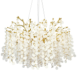 Люстра с круглыми хрустальными подвесками Fairytree Gold Crystal Branches Chandelier 10 варинант исполнения - 1 | Loft Concept в Кирове