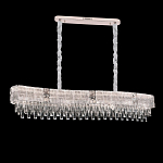 Люстра волнистой формы с каскадом из прозрачного хрусталя Constant Sparks варинант исполнения - 1 | Loft Concept в Кирове