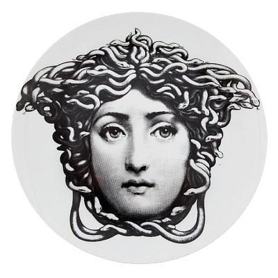 Декоративная тарелка Fornasetti 30.CR.BW.R01-217