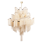 Люстра металлическая Rain of metal варинант исполнения - 3 | Loft Concept в Кирове