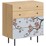 Комод с принтом на ящиках Elise Chest of Drawers варинант исполнения - 6 | Loft Concept в Кирове