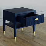 Прикроватная тумбочка с ящиком Elsa Dreams Blue варинант исполнения - 2 | Loft Concept в Кирове