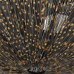 Люстра в форме колокола с декором из тонких железных нитей Jagged Pattern варинант исполнения - 2 | Loft Concept в Кирове