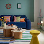 Настенное зеркало с волнистой рамой Mune Mirror Red варинант исполнения - 5 | Loft Concept в Кирове