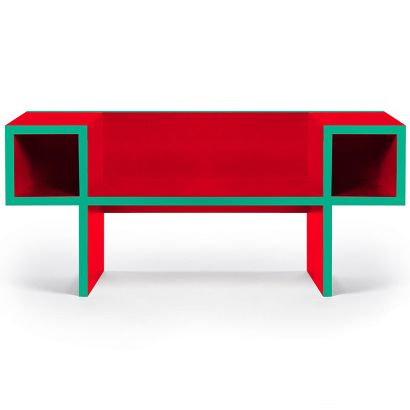 Дизайнерская разноцветная скамья Poltronova Canton Bench Мульти Красный Зеленый Оранжевый Синий Дизайнерская разноцветная скамья Poltronova Canton Bench Мульти Красный Зеленый Оранжевый Синий в Кирове | Loft Concept