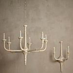 Люстра из дерева в форме подсвечника Coastal Aesthetics варинант исполнения - 6 | Loft Concept в Кирове