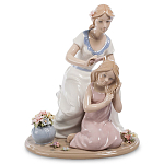 Статуэтка фарфоровая Мама с дочерью Charming Statuette варинант исполнения - 1 | Loft Concept в Кирове