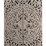 Шкаф с орнаментом ручная резьба из дерева Indian Antique Furniture  варинант исполнения - 1 | Loft Concept в Кирове