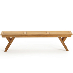 Деревянная скамья складная Jerome Wood Bench варинант исполнения - 2 | Loft Concept в Кирове