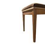 Пуф из массива бука обивка велюр Tasteful Furniture варинант исполнения - 2 | Loft Concept в Кирове