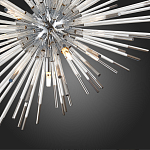 Дизайнерский светильник с лучами Morning Sun Chandelier Silver варинант исполнения - 1 | Loft Concept в Кирове