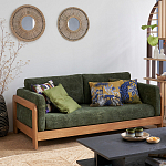 Диван двухместный Verde зеленый варинант исполнения - 7 | Loft Concept в Кирове