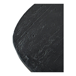 Столик кофейный черного цвета с овальной столешницей и круглым основанием Black Dalmen Table варинант исполнения - 7 | Loft Concept в Кирове