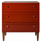 Комод красный из массива бука с 3-мя ящиками Wenge Light варинант исполнения - 2 | Loft Concept в Кирове