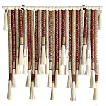 Декор настенный в Эко стиле с кисточками wall panel Thread brushes варинант исполнения - 2 | Loft Concept в Кирове
