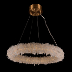 Люстра круглая с натуральным горным хрусталем Crystal Shimmer варинант исполнения - 1 | Loft Concept в Кирове