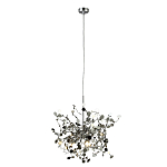 Подвесной светильник с металлическими круглыми элементами Terzani Argent варинант исполнения - 3 | Loft Concept в Кирове