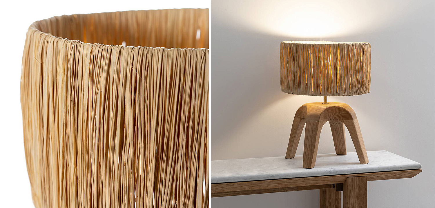 Настольная лампа Sander Wicker 4 legs Настольная лампа Sander Wicker 4 legs - Loft-Concept в Кирове
