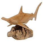 Статуэтка из дерева рыба-молот Animals of the World варинант исполнения - 4 | Loft Concept в Кирове