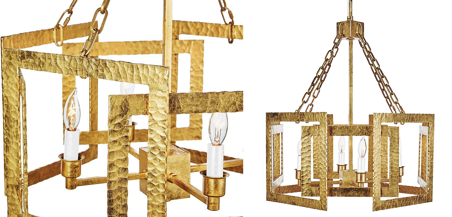Люстра Textured Cage Pendant Lamp Gold Chandelier Люстра Textured Cage Pendant Lamp Gold Chandelier - Loft-Concept в Кирове