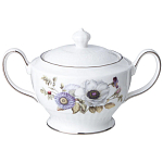 Чайный сервиз из фарфора с рисунком цветов на 6 персон 14 предметов Garden Whisper Porcelain Set  варинант исполнения - 4 | Loft Concept в Кирове