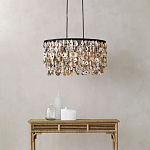 Люстра овальная с подвесками из устричных раковин Sea Ravens варинант исполнения - 4 | Loft Concept в Кирове