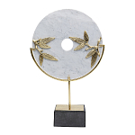 Декоративный арт-объект из мрамора Marble Ring варинант исполнения - 1 | Loft Concept в Кирове