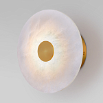 Бра светодиодный с мраморным рассеивателем латунь варинант исполнения - 2 | Loft Concept в Кирове