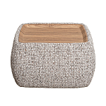 Столик прикроватный мягкий Soft Table from Chenille варинант исполнения - 1 | Loft Concept в Кирове