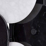 Бра светодиодное из черно-белых дисков Contrast Sample варинант исполнения - 1 | Loft Concept в Кирове